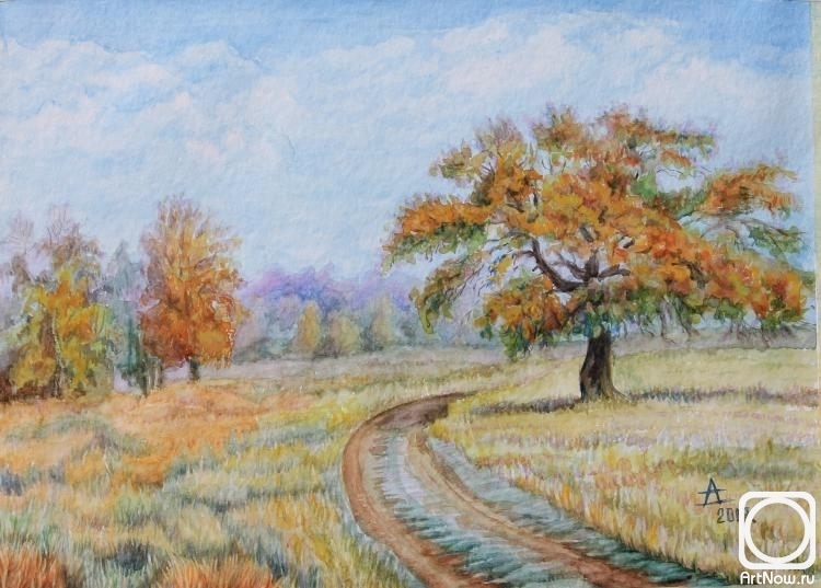Dyachenko Alyena. Autumn motif
