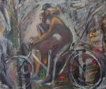 On the bicycle. Karpov Evgeniy