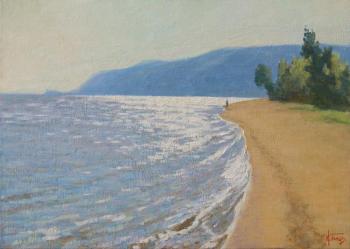 The Volga coast. Panov Igor