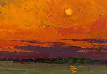 The sun is radiant. Golovchenko Alexey