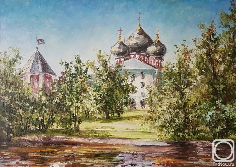 Kruglova Svetlana. The Bridge Tower and the Intercession Cathedral in Izmailovo