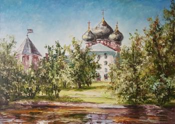 Kruglova Svetlana . The Bridge Tower and the Intercession Cathedral in Izmailovo
