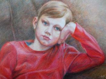 Children's portrait. Odnolko Natalia