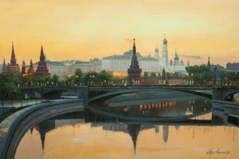 Moscow in the early morning. Romm Alexandr