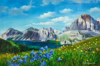 Flowers and mountains, mountains and flowers N1. Romm Alexandr