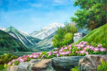 Flowers and mountains, mountains and flowers N2. Romm Alexandr