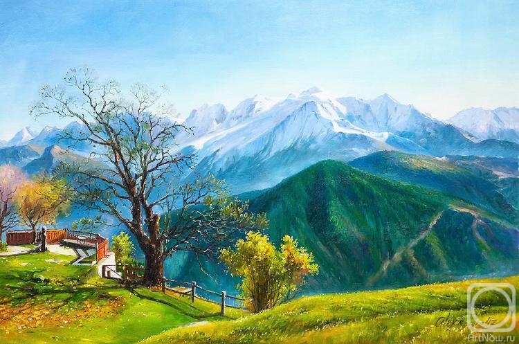 Romm Alexandr. Beautiful views of the mountains