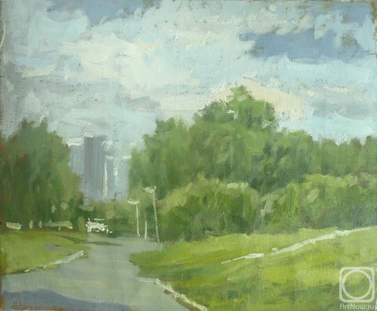 Toporkov Anatoliy. Summer on the canal