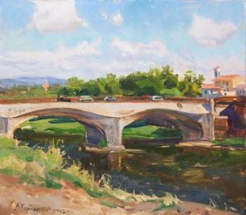 The bridge over Arno (). Kharchenko Victoria