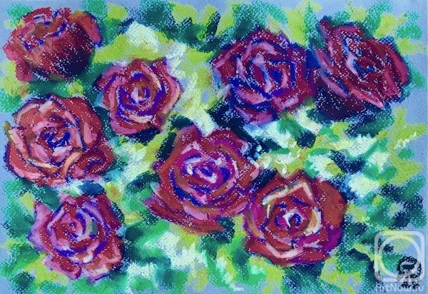 Lukaneva Larissa. Roses