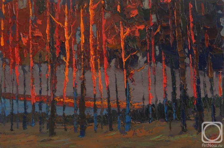 Golovchenko Alexey. At sunset