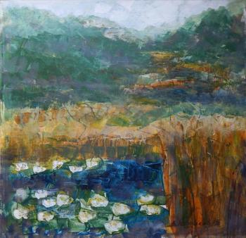 Water lilies (Neo-Expressionism). Yurpalov Vladimir