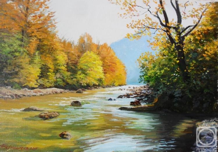 Chernyshev Andrei. Autumn River