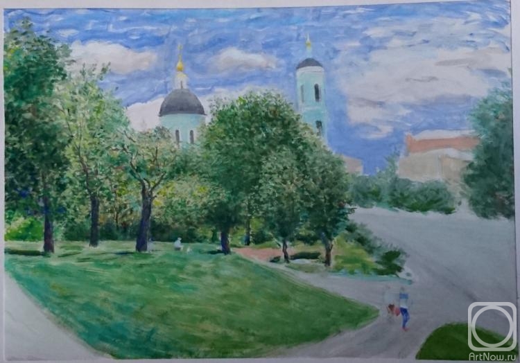 Filiykov Alexander. View from Andronikov Monastery