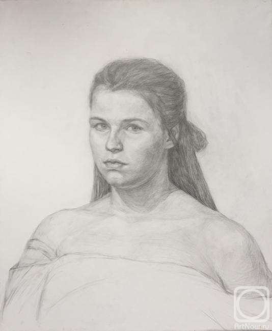 Vorobieva Irina. Sasha's portrait