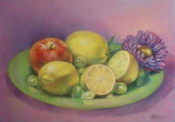 Still life with lemons. Kistanova Nadezhda