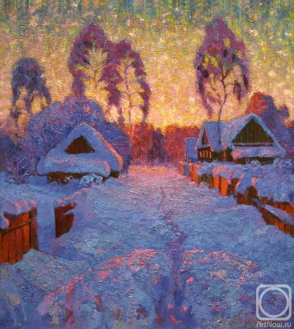 Shubnikov Pavel. Sunset paints