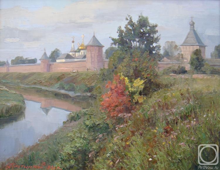 Plotnikov Alexander. September evening in Suzdal (Spaso-Efimyevsky Monastery)