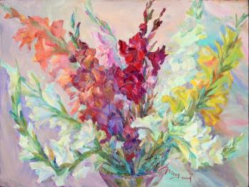 Gladioli. A gift of autumn (). Mirgorod Igor