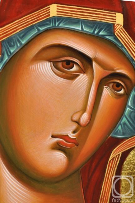 Kazanov Pavel. Blessed Virgin Mary "Skoroposluzhnitsa" (fragment)