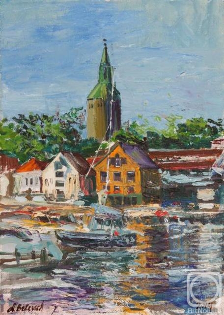 Belevich Andrei. Skagen quay in Stavanger