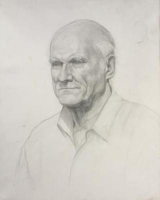 Man's portrait. Vorobieva Irina