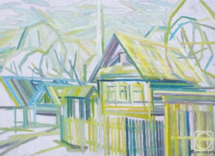 Odnolko Natalia. Morning street