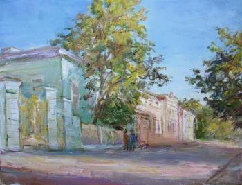 Painting In Starokonyushenny Lane. Novikova Marina