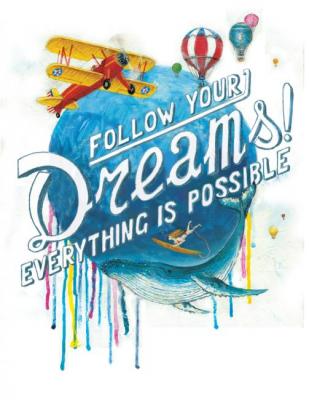 Follow your dreams! (Girl On Surfing). Tyuryaev Vladimir