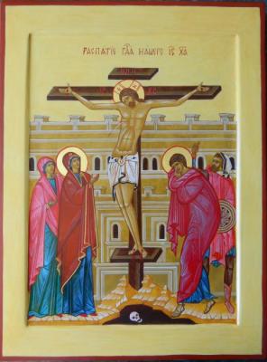 Crucifixion of the Lord Jesus Christ. Popov Sergey