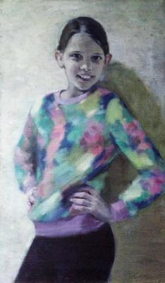 Portrait of Ulyana Churkina