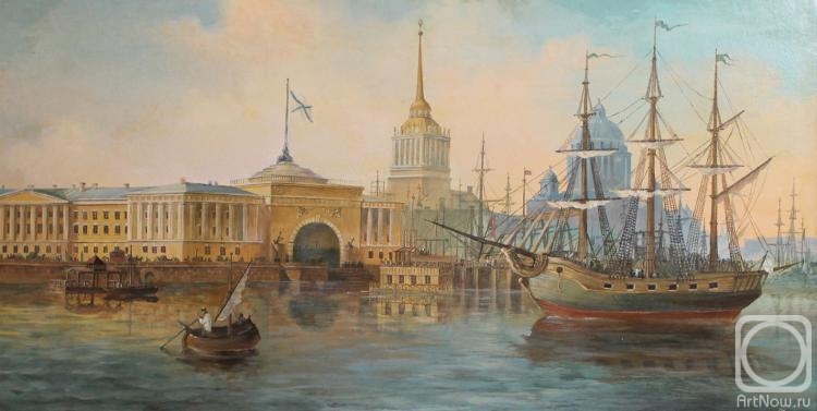Frolakov Sergey. The Admiralty pier