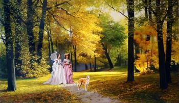 In the Autumn Park (  ). Cherkasov Vladimir