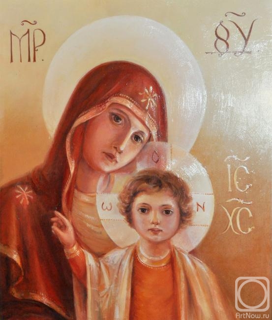 Odnolko Natalia. Icon. Our Lady