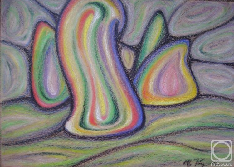 Kyrskov Svjatoslav. Rainbow in the stones