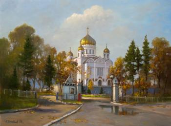 Autumn Moscow (Temple Of Christ The Savior). Solovyev Sergey