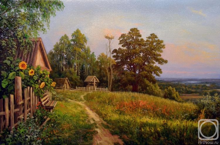 Melnikov Alexander. in the village