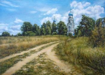 Church on the Road. Kistanova Nadezhda