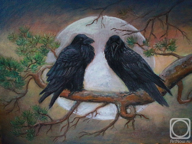 Tertychnaya Natalya. Crows