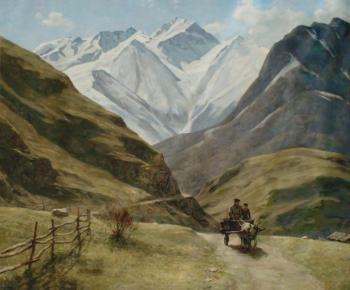 Gorge Sakashil (Snow Tops). Raybats Nikolay