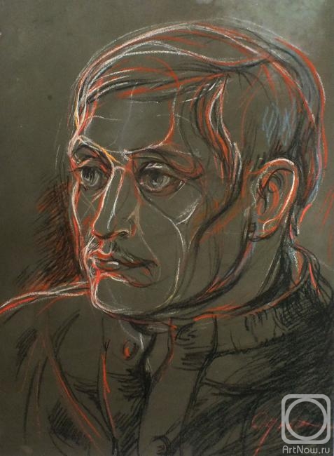 Odnolko Natalia. Linear portrait