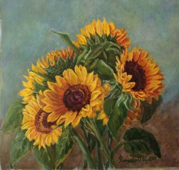 Sunflowers. Fateeva Irina