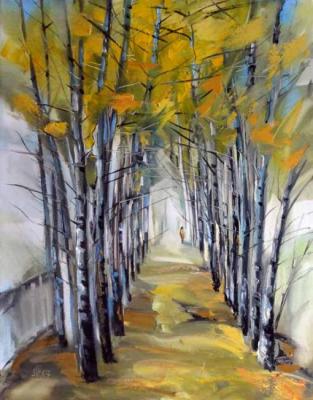 Birch Alley. Lityshev Vladimir