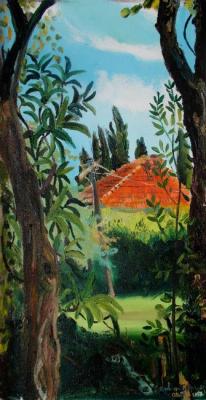 Red and Green (Dark Red). Petrovskaya-Petovraji Olga