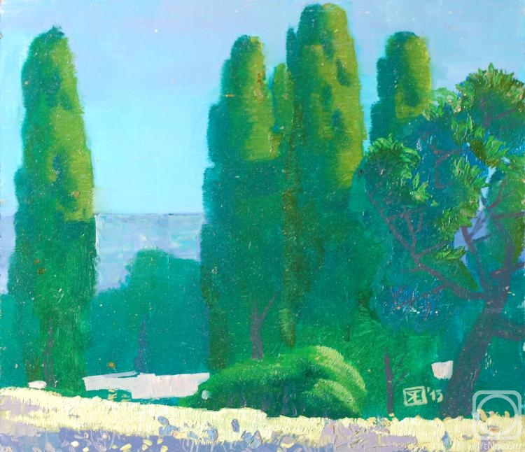 Yachniy Evgeniy. Cypresses