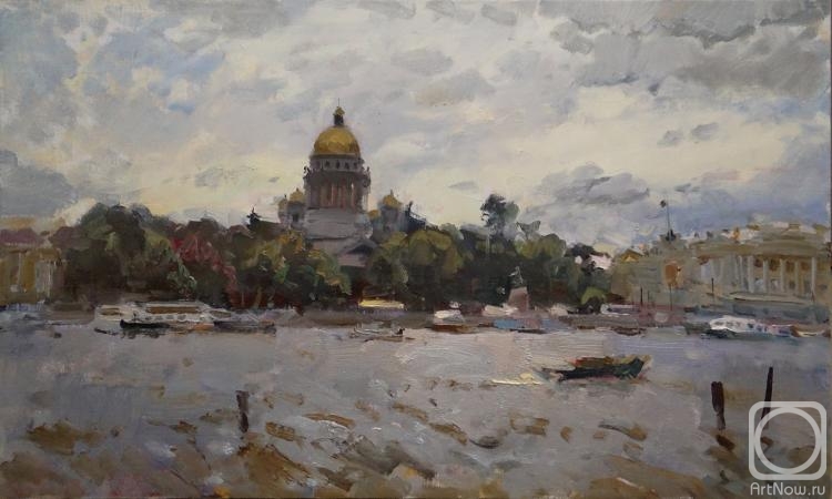 Lukash Anatoliy. View of the Embankment