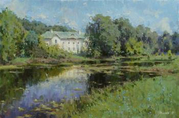 House by the river. Zhilov Andrey