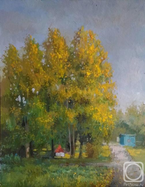 Goryunova Olga. Autumn in the village