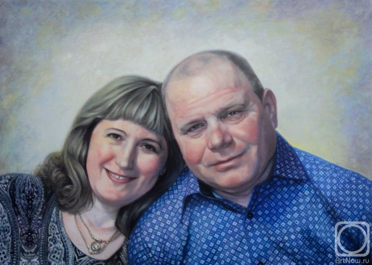 Voronkin Sergey. Portrait of a married couple