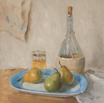 A glass of cider. Alexandrovsky Alexander